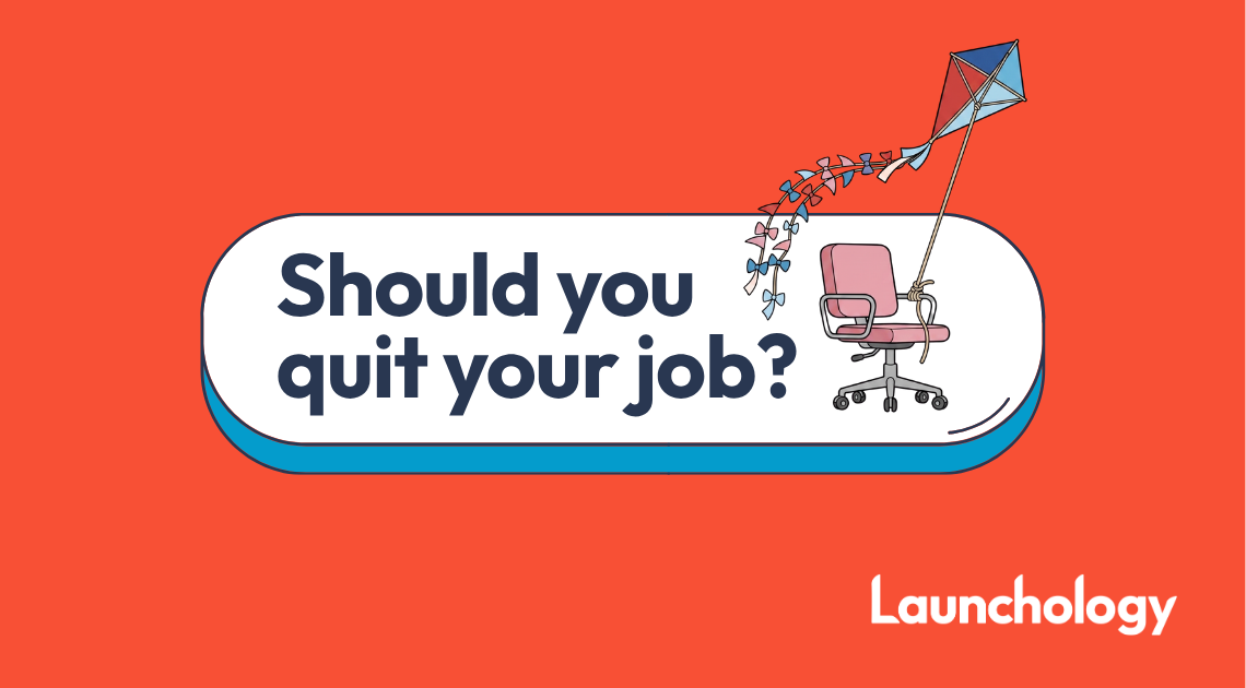 Should you quit your job yet? A capital-side view of when a side project is real